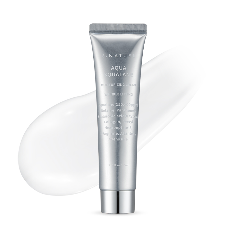snature s.nature aqua squalane moisturizing cream 2.02 fl. oz.